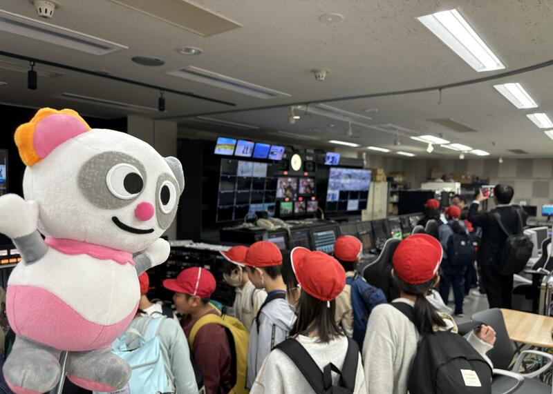 テレビスタジオ見学